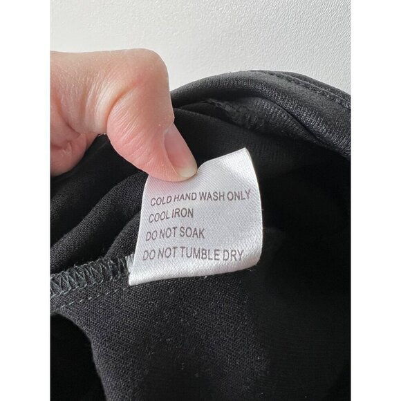 White‎ fox black pants open hip women’s size XS - Picture 10 of 11